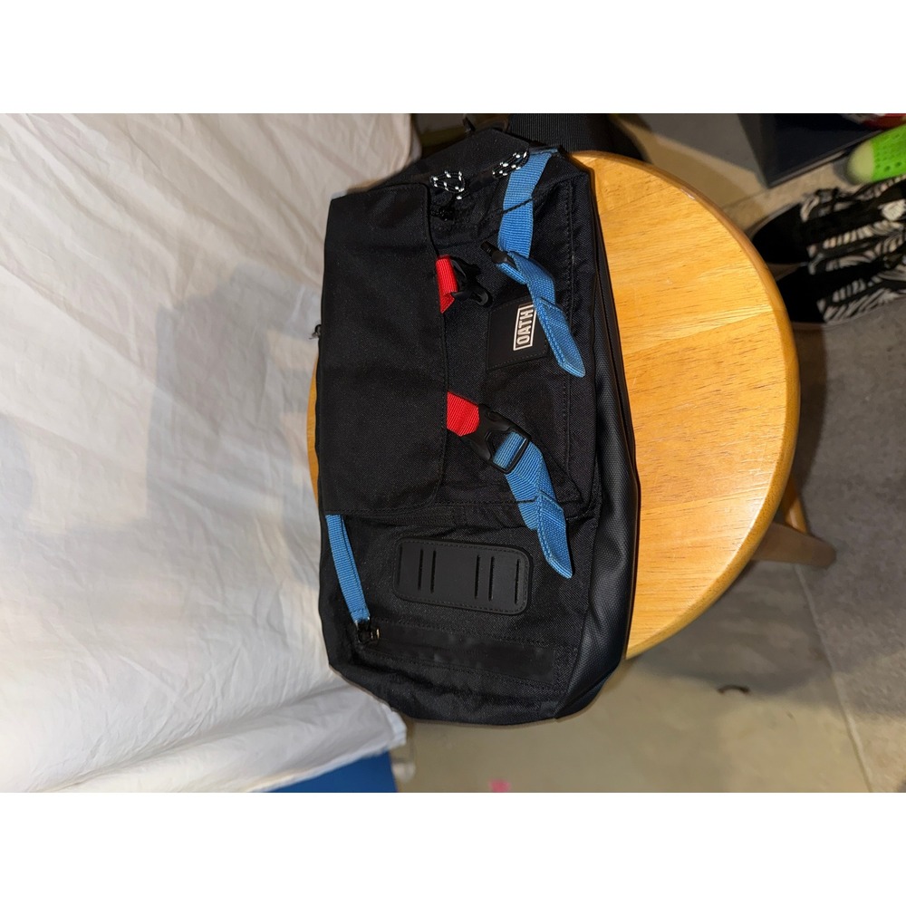 Oath Design Link Sling Pack Black Blue Red Crossbody Tactical Utility Bag